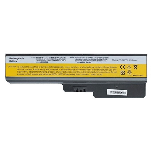 Lenovo Replacement Laptop Battery G, B and N Series L08L6C02