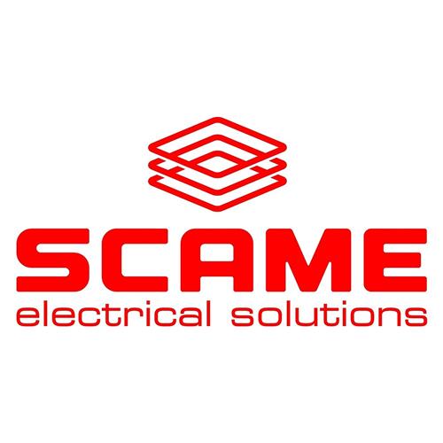 Scame Azzurra Socket Black 2P 10A 250v