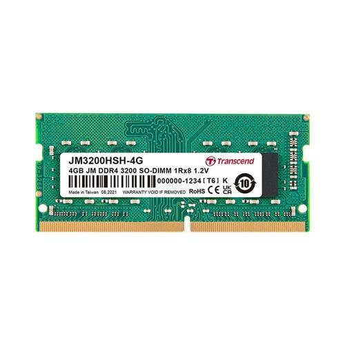 Transcend 4GB DDR4 3200 Laptop RAM JM3200HSH-4G