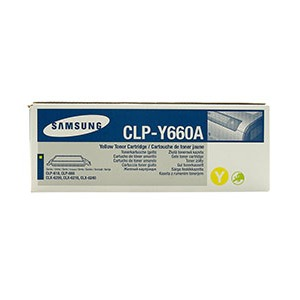 Samsung CLP-Y660A Original Toner Yellow