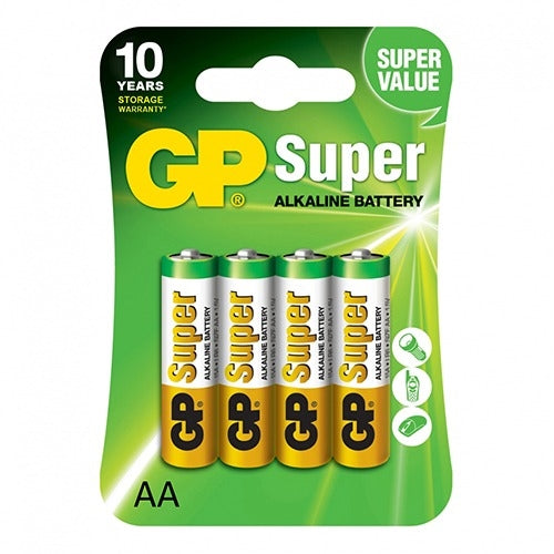 GP Super Alkaline AA Battery GP15A-2UE4