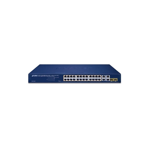 Planet GSW-2824P 24Port 10/100/1000 POE + 2Port 10/100/1000T + 2Port Gigabit TP/SFP Combo Ethernet Switch