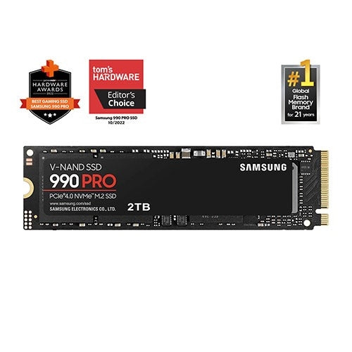 Samsung 990 Pro 2TB PCIe 4.0 NVMe MZ-V9P2T0