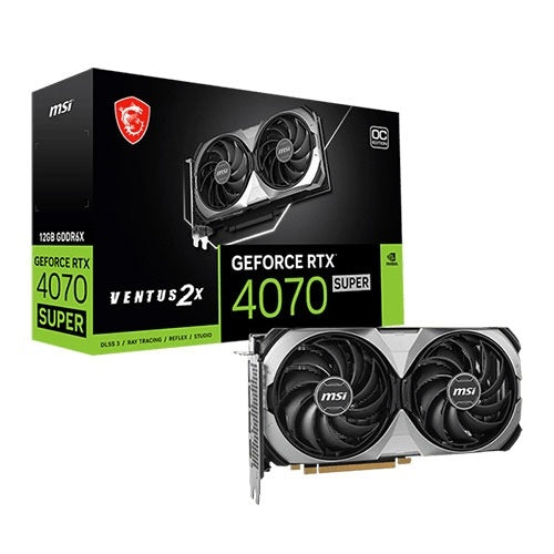 MSI Ventus GeForce RTX 4070 Super 12GB GDDR6 OC 912-V513-641