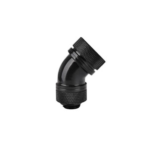 THERMALTAKE PACIFIC TUBE 45 DEGREE 16MM BLACK