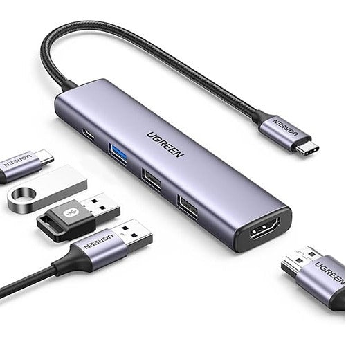 Ugreen CM511 5in1 USB-C Multifunction Adapter 15597