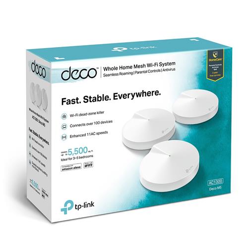 TP-Link AC1300 Deco M5-3-pack Whole Home Wi-Fi System