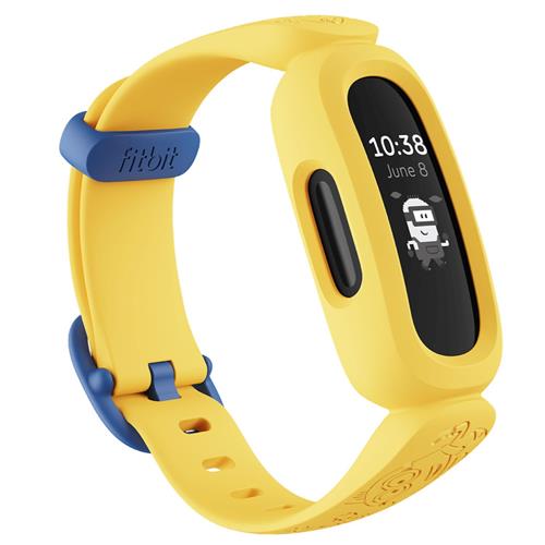 Fitbit Ace 3 Watch Activity Tracker for Kids Yellow FB419BKYW