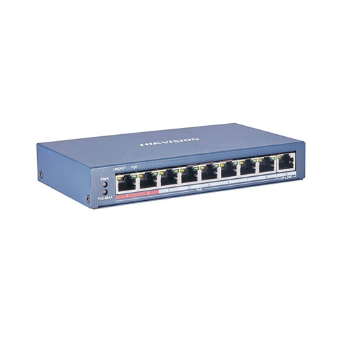 Hikvision DS-3E0109P-E/M 8 Ports POE Switch