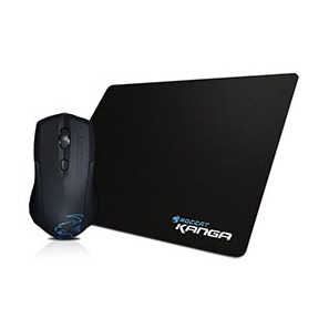 Roccat LUA Gaming Mouse Black and Mouse pad ROC-11-311