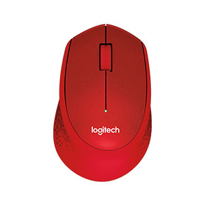 Logitech M330 Wireless Mouse Silent Red 910-004911