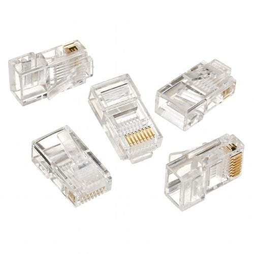 Linkcomn CAT6 UTP RJ45 Plug LC-MPC6UE Pass Through (Pack of 100pcs)