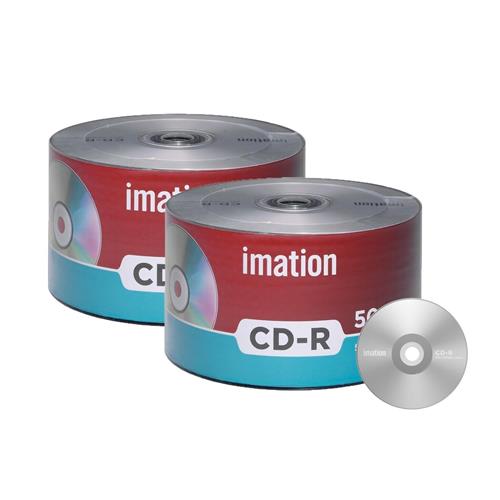 Imation CD Recordable Media CD-R 52X 700MB (Pack of 50)