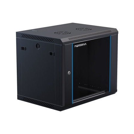 Marsriva WS6409U Wall Mounted 9U Network Cabinet 600*450