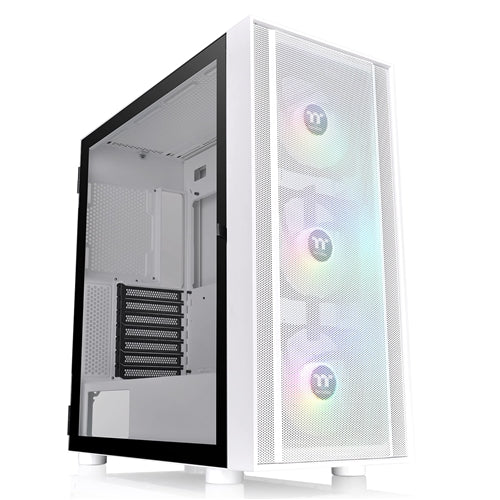 Thermaltake H570 TG ARGB Mid Tower Case Snow CA-1T9-00M6WN-01