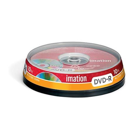 Imation DVD Recordable Discs DVD-R 16X 4.7GB (Pack of 10)