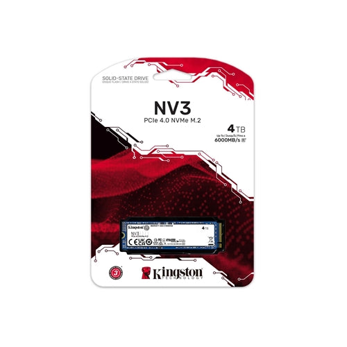 Kingston NV3 Gen 4 NVMe SSD SNV3S/500G