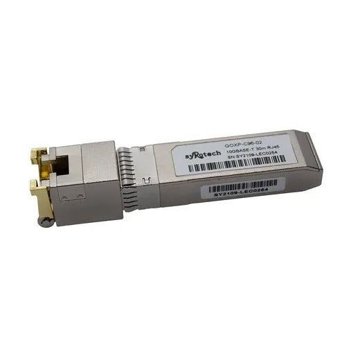 Syrotech +10G Copper RJ45 Dual Fiber Optic Transceiver Module GOXP-C96-02 SFP