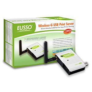 Eusso Wireless USB Print Server UGL2454-SU2