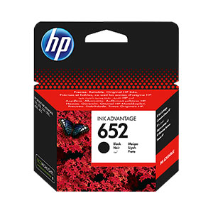 HP 652 Original Ink Black F6V25AE