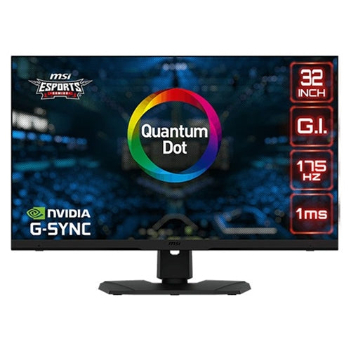 MSI Optix E-sports 32-inch WQHD 175Hz  Gaming Monitor MPG321QRF-QD