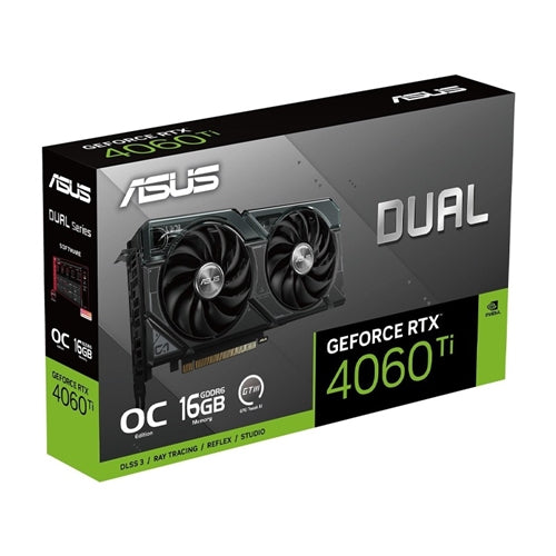 Asus Dual GeForce RTX 4060 TI 16GB GDDR6 OC Edition