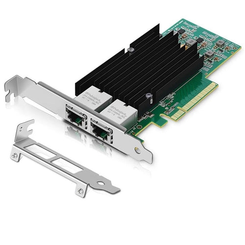 NICGIGA 10Gb Dual RJ45 Port Network Card PCIe with Intel X540 Controller NIC-X540-2T