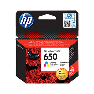 HP 650 Original Ink Color CZ102AE