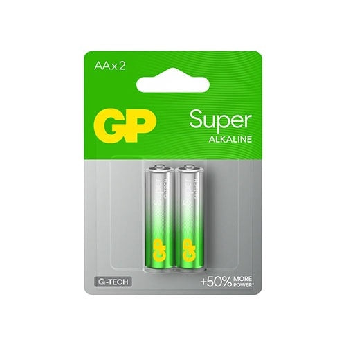 GP Super Alkaline AA Battery GP15AETA21-2GSBC2