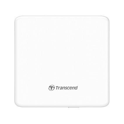 Transcend 8X Slim Portable DVD Writer TS8XDVDS-W White