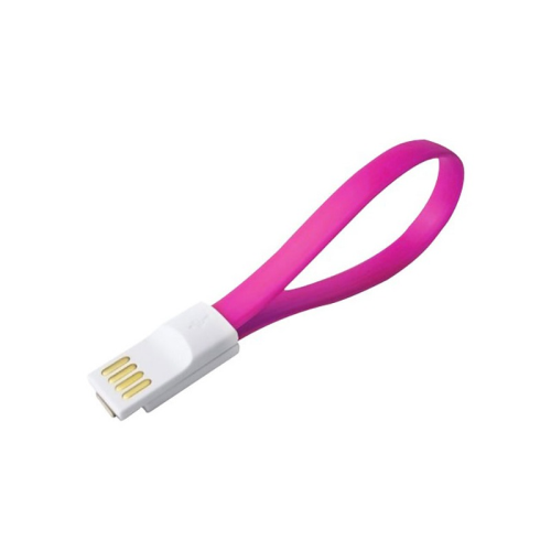 ADDLINK DUAL USB MAGNET CABLE PINK