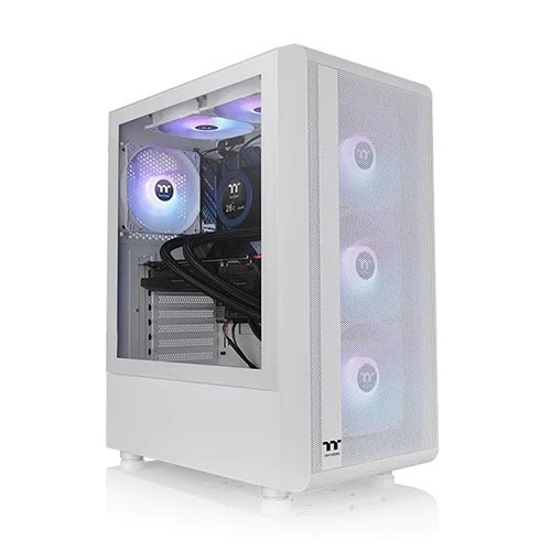 Thermaltake S200 TG ARGB Snow Mid Tower Case CA-1X2-00M6WN-00