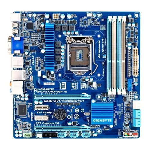 Gigabyte GA-Z77MX-D3H-TH UD Micro ATX Motherboard