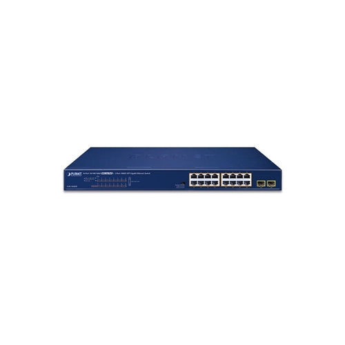 Planet GSW-1820HP 16 Ports Gigabit Ethernet POE Switch