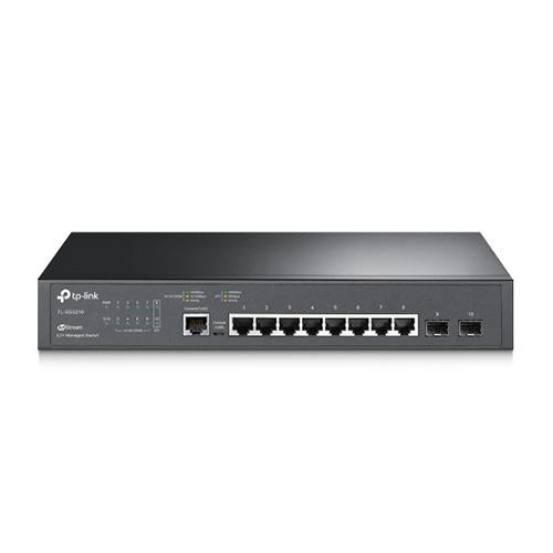 Tp-Link TL-SG3210 8 Ports Gigabit Managed Switch with 2 SFP Slots