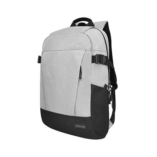 Promate Birger 15.6-inch Laptop ComfortStyle Backpack Black with Large Compartments Birger.Grey