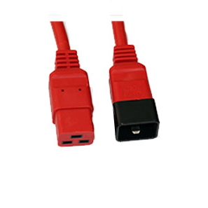 XUANHUA C20 C19 High Quality Power Cord 220 Volt 16Amp Red