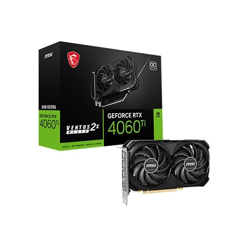 MSI Ventus GeForce RTX 4060 Ti 8GB GDDR6 OC Edition