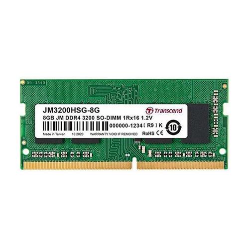 Transcend 8GB DDR4 3200 Laptop RAM JM3200HSG-8G