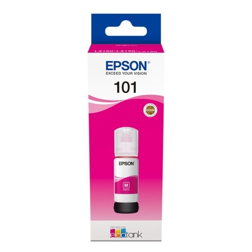 Epson 101 Original 70ml Ink Bottle Magenta C13T03V34A