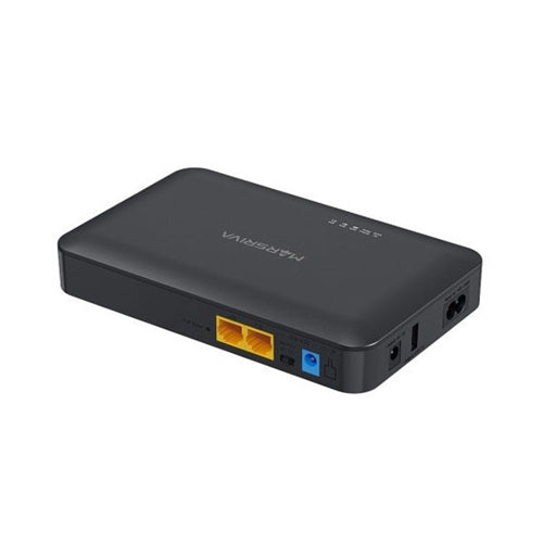 Marsriva 10000mAh Smart Mini DC UPS For Routers KP2 Black