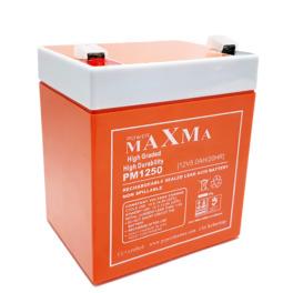 Maxma PM1250 Sealed Lead Acid Battery 12V 5Ah for APC UPS