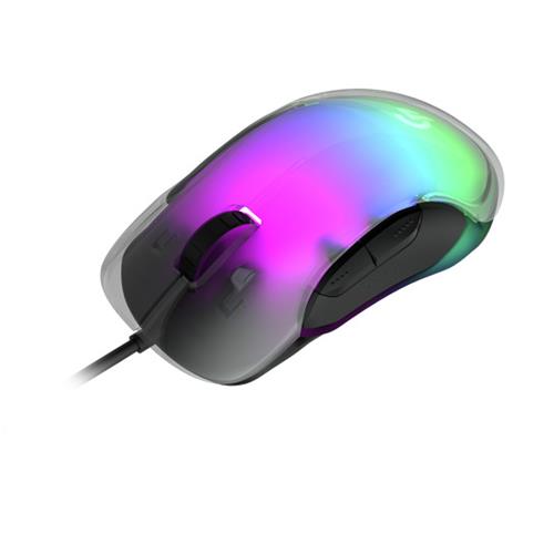 Porodo 8D Crystal Shell RGB Gaming Mouse PDX315