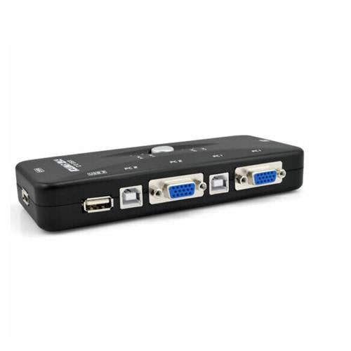 Traffic KVM Switch USB 2.0 VGA 4Ports KVM41UA