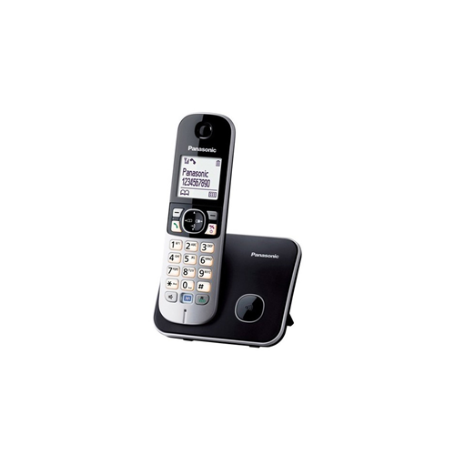 Panasonic Digital Cordless Phone with Speaker Black KX-TG6811BXB