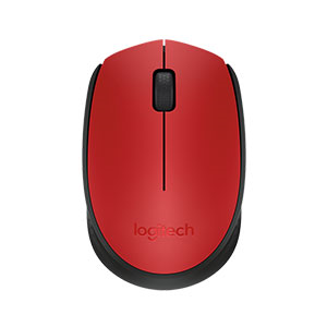 Logitech M171 Wireless Mouse Red 910-004641