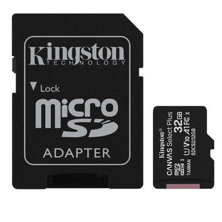 Kingston SDCS2 Canvas Select Plus microSD 32GB