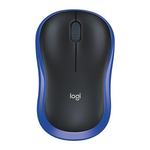 Logitech M185 Wireless Mouse Blue 910-002236