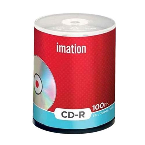 Imation CD Recordable Media CD-R 52X 700MB (Pack of 100)