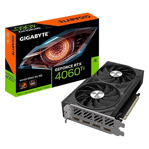 Gigabyte Windforce GeForce RTX 4060 Ti 8GB GDDR6 OC Edition